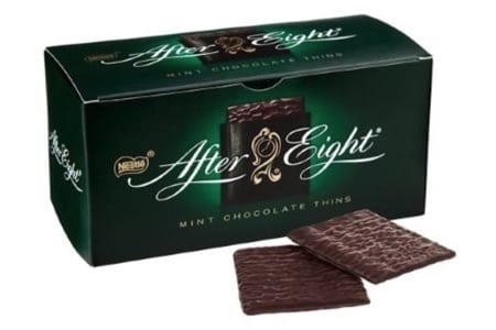 after eight mints